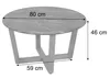 Couchtisch MCW-M61, Beistelltisch Sofatisch, Massiv-Holz Produktbild-Vorschau 11