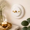 Interrupteur à bascule encastré en porcelaine style rétro Voir les images du produit 9
