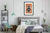 MuchoWow® MuchoWow® Gerahmtes Poster Totenkopf - Indisch - Produktbild-Vorschau 7