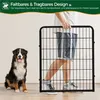 Kojec zewnętrzny 615030 czarny, wysokość 80 cm, składany, Podgląd zdjęcia produktu 5