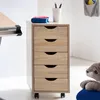 Podstawa mobilna MINA 33 x 68 x 38 cm drewno MDF 5 szuflad Podgląd zdjęcia produktu 14
