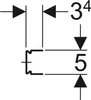 Geberit Duofix Systemschiene 111878, 1 Stk. Produktbild-Vorschau 4