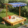 Pieskovisko ML-Design so strechou 118 x 118 cm, detské Náhľad obrázku produktu 7