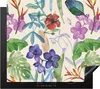 KitchenYeah© Herdabdeckplatte Dschungel - Blumen - Muster , Produktbild-Vorschau 1
