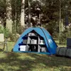 vidaXL Camping-Organizer-Zelt 9 Fächer Blau Wasserdicht Produktbild-Vorschau 3