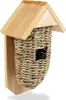 Vogelhaus aus Weidengeflecht aus Holz und Seegras für eine Produktbild-Vorschau 7