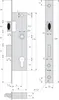 Coffre 1 point ASSA ABLOY - entraxe 70 Carré 8 Axe 30 - Voir les images du produit 1