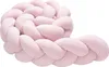 Light Pink - Geflochtene Bettschlange Bettumrandung für Produktbild-Vorschau 4