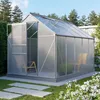 Vitavia Gewächshaus "Planet 6200" inkl. Fundament aluminium Produktbild-Vorschau 1