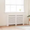 vidaXL Heizkörperabdeckung Weiß 152×19×81,5 cm MDF Produktbild-Vorschau 1