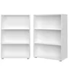 CASARIA® 2er Set Bücherregal Vela 3+2 Fächer Produktbild-Vorschau 4
