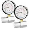 Wessper 2× Manometer mit Adapter – Wasserdruckmesser 1" | Produktbild-Vorschau 3