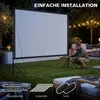 100 Zoll 16:9 HD 4K/8K Projektor-Leinwand mit Ständer, Produktbild-Vorschau 7