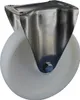 Edelstahlrollen Bockrolle Ø150mm Polyamid Anschraubplatte Produktbild-Vorschau 1