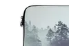 MuchoWow® Laptop Hülle 13 Zoll Nebel - Wald - Grün Produktbild-Vorschau 3