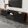 Merax TV-Schrank mit offenen Fächern und Schublade, TV Produktbild-Vorschau 3