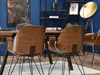 Chaise de salle à manger design MIRVAT - noyer / éco-cuir Voir les images du produit 11