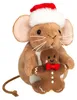 Teddy-Hermann Vánoční myš s perníkem 11 cm Ostatní Náhled obrázku produktu 1
