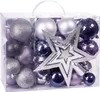 Brubaker 50-teiliges Set Weihnachtskugeln mit Baumspitze - Produktbild-Vorschau 1