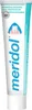 A tube of Meridol toothpaste against a white background. Produktbild-Vorschau