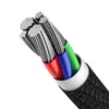 Cavo Usb-C Do Lightning Baseus ad alta densità intrecciato, Anteprima dell’immagine prodotto 5