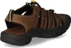 A single brown sandal is shown from a side angle against a white background. Produktbild-Vorschau