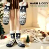 Kuschelsocken Damen Anti Rutsch Stoppersocken Warm Dick Produktbild-Vorschau 2