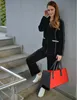 RAIKOU Damen Baumwolle Schlafanzug 40/42 Velours Produktbild-Vorschau 5