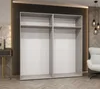 Šatníková skriňa 200 cm BETULA - biela / kašmír Náhľad obrázku produktu 2