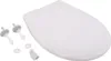 aquaSu® Basic, WC-Sitz in Weiß, Thermoplast Toilettendeckel Produktbild-Vorschau 8