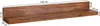 Wohnling mensola da parete in legno massiccio 140 cm Anteprima dell’immagine prodotto 2