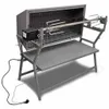 vidaXL Barbecue BBQ avec tournebroche Fer et acier Voir les images du produit 11