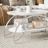 UnboxG Couchtisch aus Metall – Wohnzimmertisch mit Stauraum Produktbild-Vorschau 12