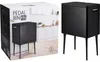Poubelle automatique, 35 l, métallique - noire Voir les images du produit 3