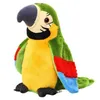 A plush toy parrot is shown sitting against a white background. Anteprima dell’immagine prodotto