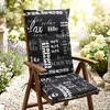Universal Hochlehner Auflage - Lyfestyle - Garten Stuhl Produktbild-Vorschau 6