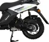Motorroller Cross 2.0 50ccm 45 km/h, grün-weiß GT Union Produktbild-Vorschau 9