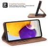 Galaxy A72 Hülle, LaimTop Retro Kunstledertasche Produktbild-Vorschau 3