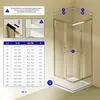 i-flair Schiebetür Duschkabine 85x90x190 cm aus Produktbild-Vorschau 3