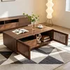 Merax rechteckig Couchtisch mit 2 Türöffnung, MDF + Produktbild-Vorschau 7