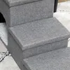 PawHut Hundetreppe, 3 Stufige Katzentreppe mit Höhle, Produktbild-Vorschau 9