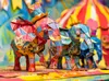 CALVENDO Puzzle Elefanten aus Papier. Origami-Zirkus. | Produktbild-Vorschau 3
