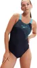 Costume da bagno Speedo Medley Logo Donna, Colore:Blu, Anteprima dell’immagine prodotto 3