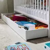 Babybett Kinderbett 70x140 cm mit Schublade Umbaubares Produktbild-Vorschau 9