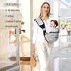 Baby Tragetuch Verstellbar Atmungsaktiv Ergonomisch 18Kg Produktbild-Vorschau 6