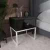 Nachttisch BLANCO LOFT, Griff- weißes Kristall, Weiß / Produktbild-Vorschau 1