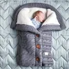 Baby Schlafsack für Kinderwagen Gestrickt Schlafsack Süße Produktbild-Vorschau 7