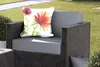 MuchoWow® Outdoor Kissen - Abstraktes Blumenmuster, Produktbild-Vorschau 5