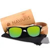 Navaris Holz Sonnenbrille UV400 - Uni Damen und Herren Produktbild-Vorschau 5