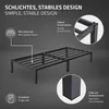 ML-Design Metallbett mit Lattenrost auf Stahlrahmen, 90x200 Produktbild-Vorschau 4